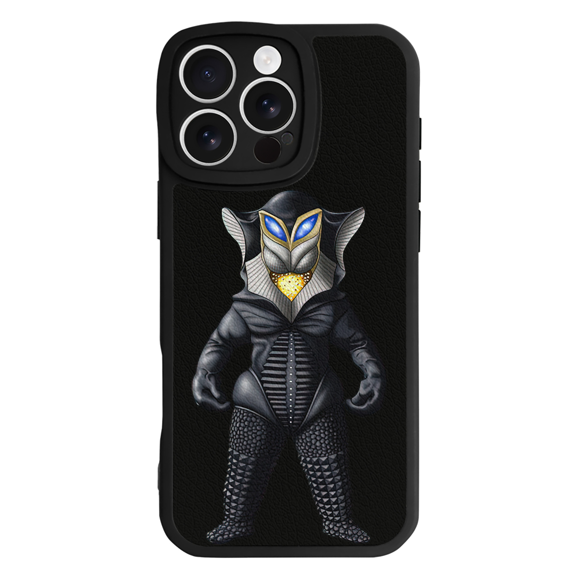 （画像用） ウルトラマン Ultraman 【iPhone 16シリーズ対応】シリコンスマホケース（レザー調） 材質：シリコン
